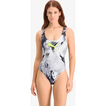 Dámské plavky Puma SWIM WOMEN AOP SWIMSUIT 1P M