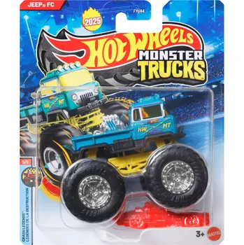 auto na autodráhu Hot Wheels Monster Trucks Hwmt TwentyFive Jeep Fc