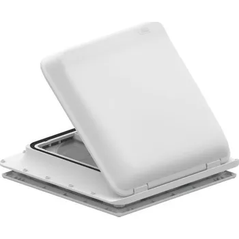 Příslušenství ke karavanu Ventilátor střešní turbo – Premium, bílý