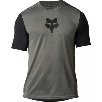 cyklistický dres Fox Ranger Tru Dri SS Jersey Pewter Velikost: 2XL