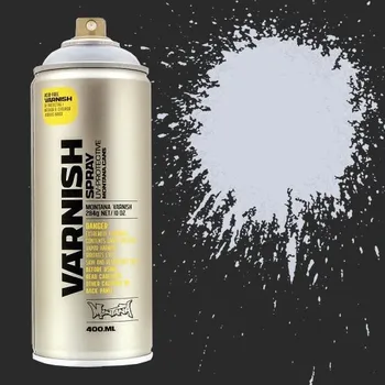 Barva ve spreji Montana Cans Montana Varnish 400 ml - Bezbarvý lak lesklý