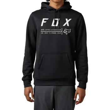Pánská mikina Fox Non Stop Pullover Fleece Black Velikost: XL