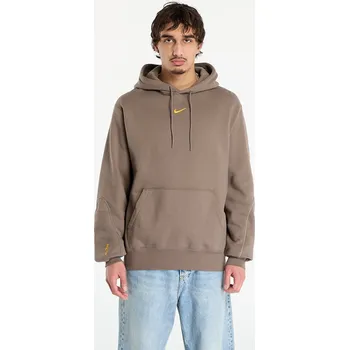 Pánská mikina Mikina Nike x NOCTA Fleece CS Hoodie 2 Olive Grey/ Olive Grey/ Yellow Ochre M