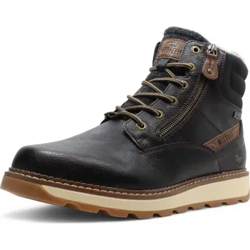 Pánská zimní obuv PÁNSKÉ KOTNÍKOVÉ BOTY MUSTANG 15M0131003 ČERNÁ Barva: Černá, Velikost: 43