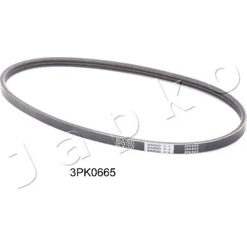 ozubený klínový řemen JAPKO 3PK665
