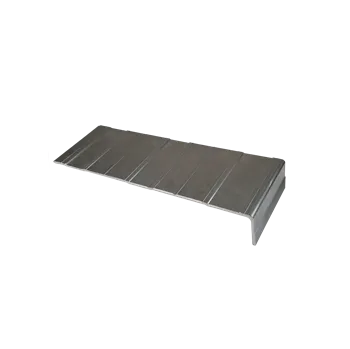 Stavební profil Hliníkový okopový profil L 300x45 mm – přírodní povrch, ochranný profil pro karoserie a nástavby