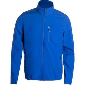 Pánská softshellová bunda Reklamní Timber RPET softshellová bunda, modrá, M