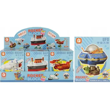 ostatní stavebnice Stavební Stavebnice Vozidla mix MEGA CREATIVE 547702