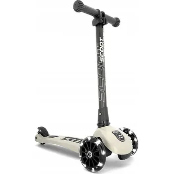 Koloběžka Tříkolová koloběžka pro děti, SCOOT AND RIDE, LED kolečka, věk 3+