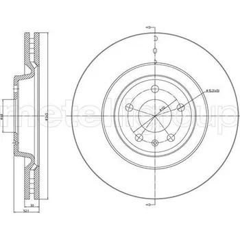 Brzdový kotouč Brzdový kotouč CIFAM (800-1250C)