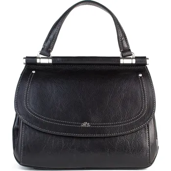 Kabelka KATANA Dámská kožená kabelka Beaune Černá