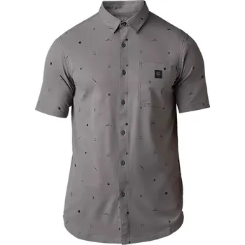 cyklistický dres Fox Ranger SS Woven Jersey Pewter Velikost: L