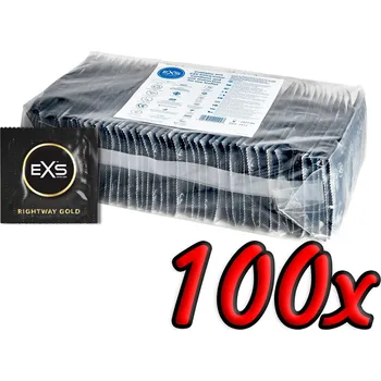 Kondom EXS Rightway Gold 100 pack
