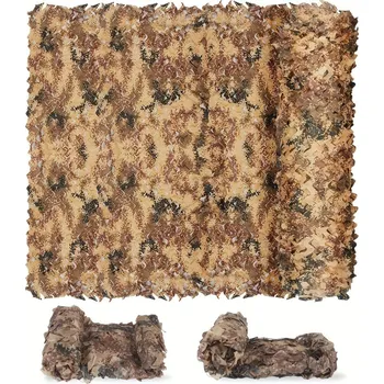 Krycí plachta Síť maskovací, pouštní žlutá kamufláž, 3x6m