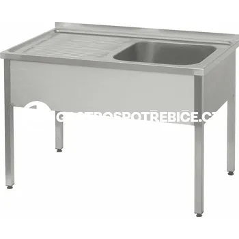 Nerezový dřez OEM Dřez - 100x70, nádoba 50x50x30 cm vpravo