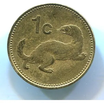 MALTA. 1 cent 1986. KM-78