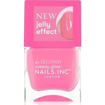Lak na nehty Nails Inc. 45 Second Speedy Gloss rychleschnoucí lak na nehty odstín Isabella 14 ml