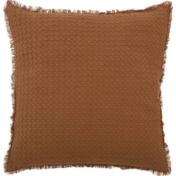 Polštář Atmosphera Dekorační polštář s třásněmi WIDDY, 45 x 45 cm, měděná barva