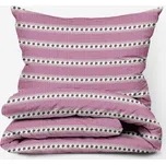 Bavlněné povlečení Mirabelka fialová Zapínání: knoflík, Velikost polštáře: 50x70, Velikost přikrývky: 140x240