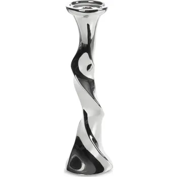 Svícen Svícen JOLY3 01 stříbrný (2ks)