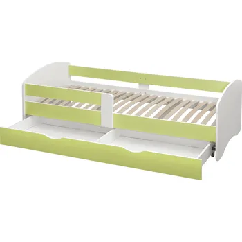 Dětská postel Max-i Dětská postel ZENIA 160x80 bílá / zelená