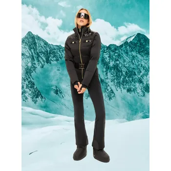 dívčí zimní kombinéza Dámská lyžařská kombinéza NIKKIE North Lacq Black