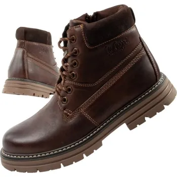 Pánská treková obuv Lee Cooper pánské boty trappers tenisky smart leather 43