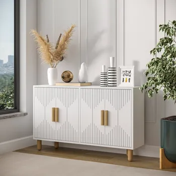 Komoda Konzolový stolek Roger - White