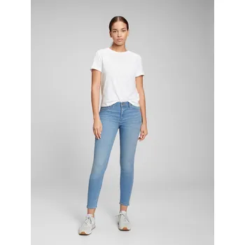 Dámské džíny GAP Dámské Džíny Mid Rise Favorite Crop Jeggings GAP Modrá 24/32 (2495115)