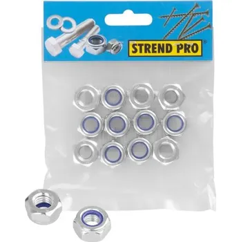 Matice Matka Strend Pro PACK DIN 985 Zn M12, samoistiaca, poistná, bal. 10 ks