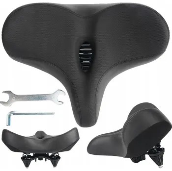 Sedlo na kolo ERGONOMICKÉ A POHODLNÉ SEDLO NA KOLO S ELASTICKOU PĚNOU A PRUŽINAMI