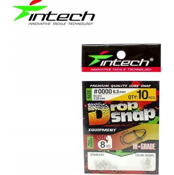 Obratlík s karabinkou Intech Tournament Drop Snap Nickel