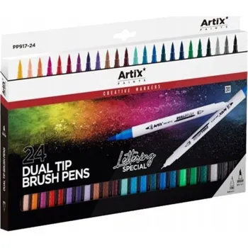 Fixy oboustranné štětcové 24 Brush Marker MP