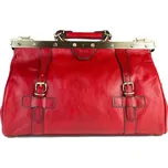 KATANA Luxusní dámská kožená kabelka Cenon Červená