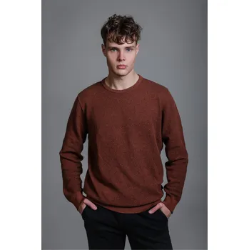 Pánský svetr Pánský bavlněný svetr Barva: Oranžová, Velikost: XL, Střih: REGULAR FIT