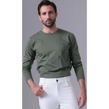 Pánské tričko PS of Sweden Triko Aiden PS of Sweden, pánské, vintage green L