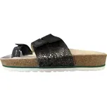 VV Design Pantofle HALLUX VALGUS SOFT dámské 35-40 Barva: Černá silver (černá s kolečky), Velikost: 38, Úpravy: ortopedická úprava A+B+C