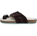 VV Design Pantofle HALLUX VALGUS SOFT dámské 41-43 Barva: Hnědá tmavá, Velikost: 41, Úpravy: ortopedická úprava A+B+C