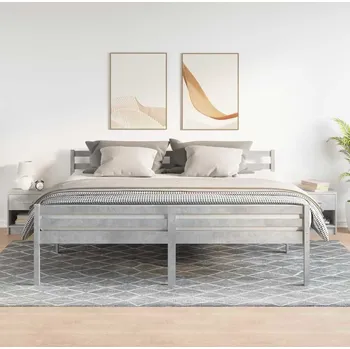 Ložnice vidaXL Noční stolky 2 ks se zásuvkou 39 x 28 x 41 cm [858750] Barva: Betonová šedá