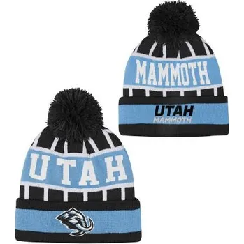 Čepice Outerstuff Dětská zimní čepice Utah Mammoth NHL Go Fast Cuffed Knit W Pom