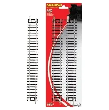 Vláček a vláčkodráha MEHANO Rovné koleje 9" 4ks