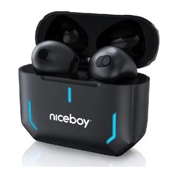 Sluchátka Niceboy HIVE SpacePods, sluchátka černá - HIVESPACEPODS-BLACK