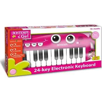 plyšák Elektronické piano 24 kláves