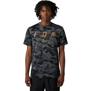 cyklistický dres Fox VZNS SS Tech Tee Camo Black Velikost: 2XL