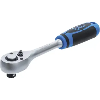 Ráčna Přepínací ráčna 12,5 mm (1/2") BGS100617 (BGS100617) (Přepínací ráčna 12,5 mm (1/2") BGS100617 umožňuje rychlou změnu směru otáčení a je vhodná pro práci s nástavci s čtyřhranem 1/2". Robustní konstrukce zajišťuje dlouhou životnost i při častém