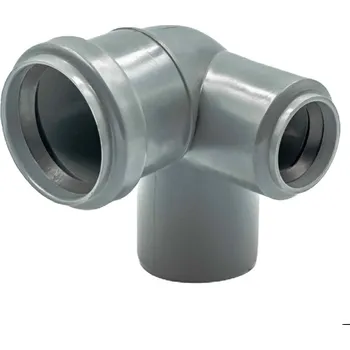 Kanalizační potrubí HT Koleno s odbočkou 90°-50/32 mm, pravé