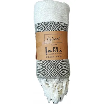 Plážová osuška Sauna Hamam Pareo Turecká ELMAS 175x90 KHAKI !