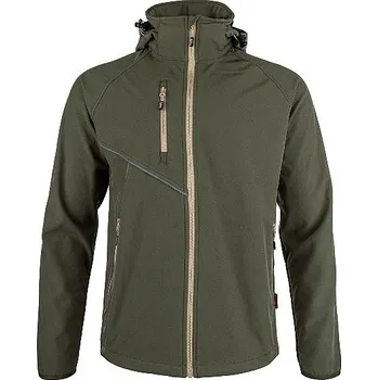 Pánská softshellová bunda FORCE Jacket black/red XL Varianta: FORCE Jacket black/red 3XL