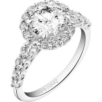 Prsten Prsten z bílého zlata s laboratorními brilianty - 2,50 ct - ryzost 750 - 500.127