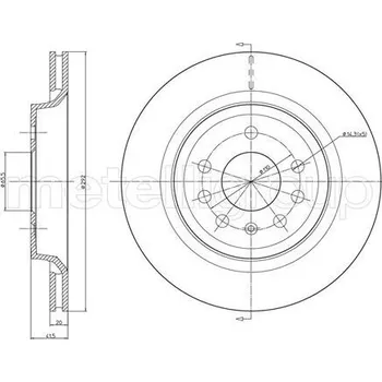 Brzdový kotouč Brzdový kotouč CIFAM (800-682C)
